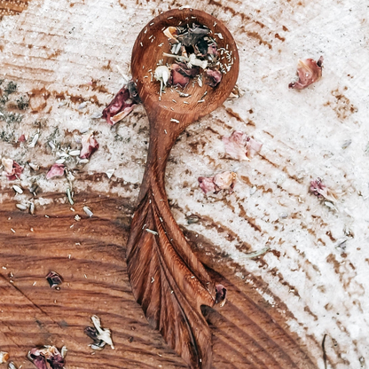 Wooden Floating Leaf Spoon