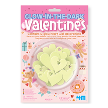 Load image into Gallery viewer, 4M Glow in the Dark Valentines Hearts
