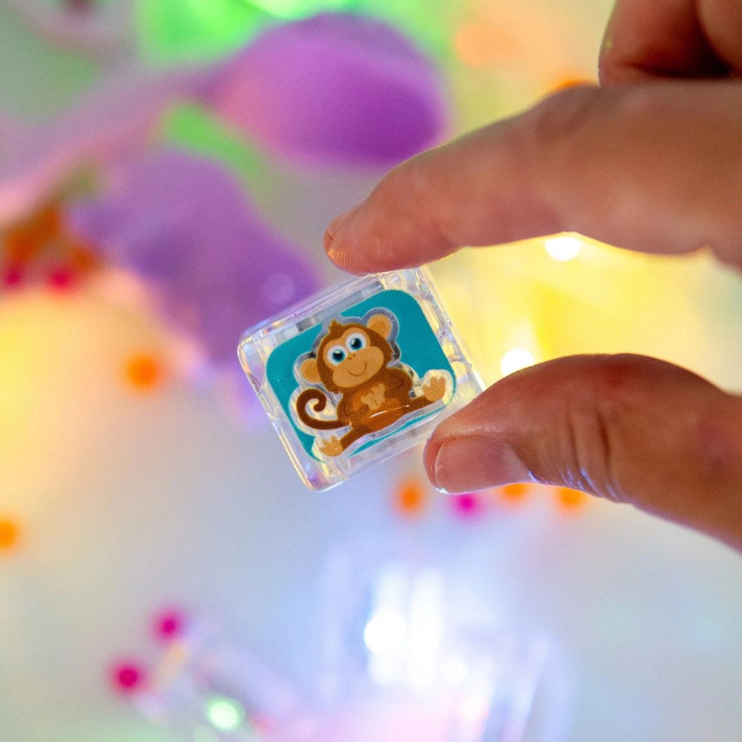 Glo Pals Light-Up Cubes 6pk Zoo Gift Set (Limited Edition)