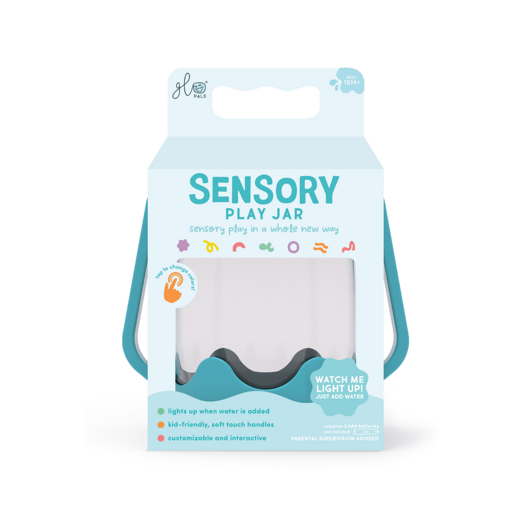 Glo Pals Sensory Jar - Blue ** Damaged Box **