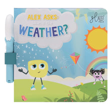 Load image into Gallery viewer, Glo Pals Light-Up Library - Alex Asks: What Is the Weather?
