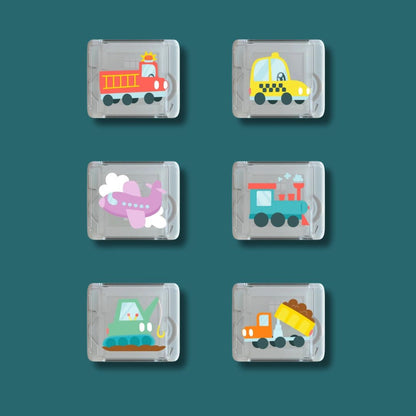 Glo Pals Light-Up Cubes 6pk Auto Gift Set (Limited Edition)