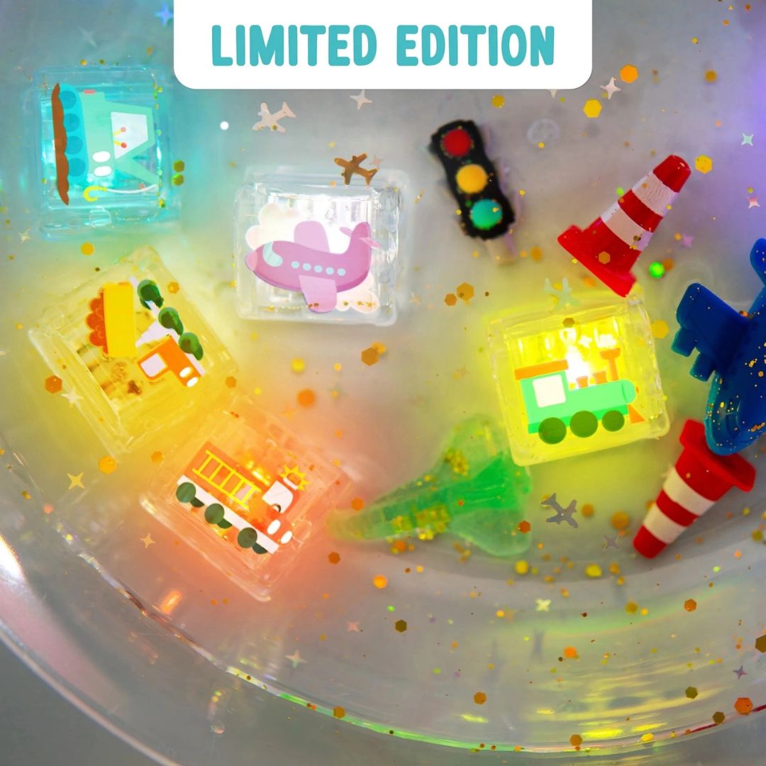 Glo Pals Light-Up Cubes 6pk Auto Gift Set (Limited Edition)
