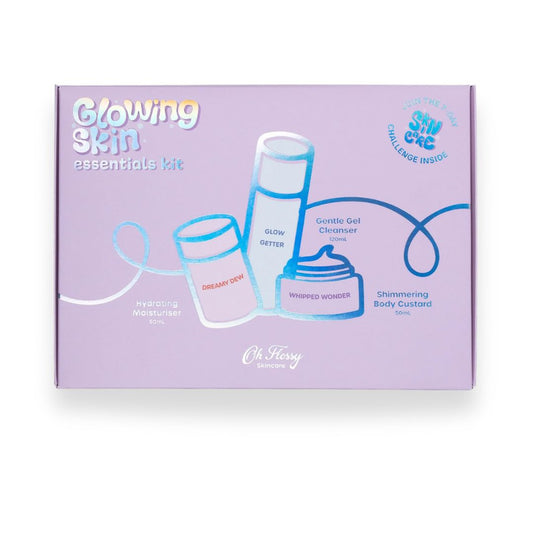 Oh Flossy Skincare - Glowing Skin Essentials Kit