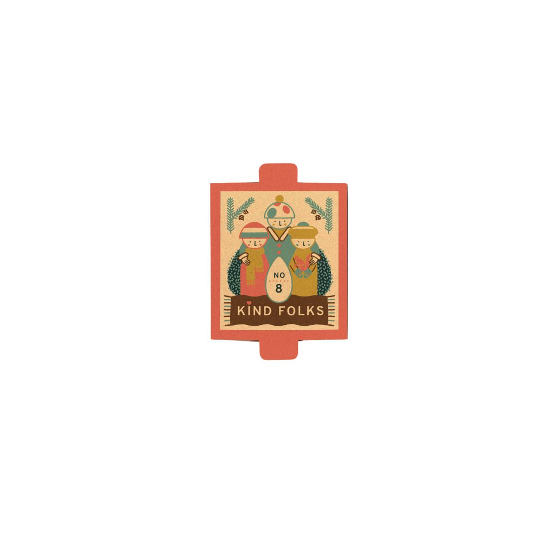 Grapat Christmas Decoration Kind Folks No 8