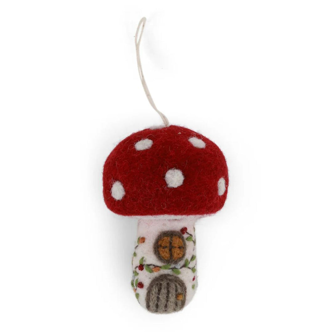 Gry & Sif Mushroom House Decoration Small