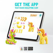 Load image into Gallery viewer, Hey Clay Rainbow Unicorns Set
