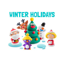 Load image into Gallery viewer, Hey Clay Winter Holidays Set
