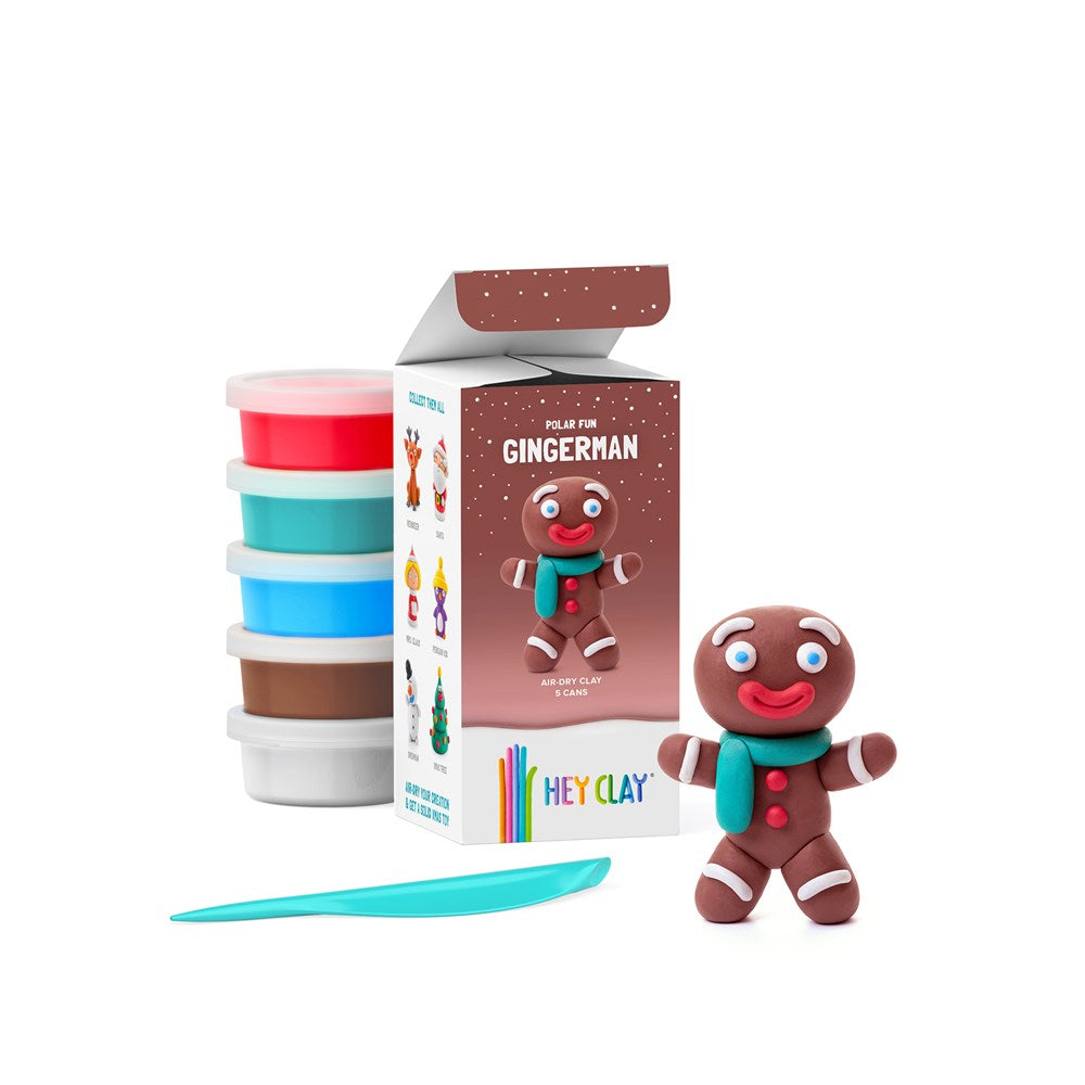 Hey Clay Christmas Characters (Assorted)