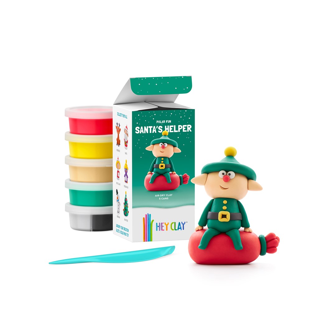 Hey Clay Christmas Characters (Assorted)