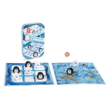 Load image into Gallery viewer, Hape 2 in 1: Tic Tac Toe / Snakes &amp; Ladders Tin
