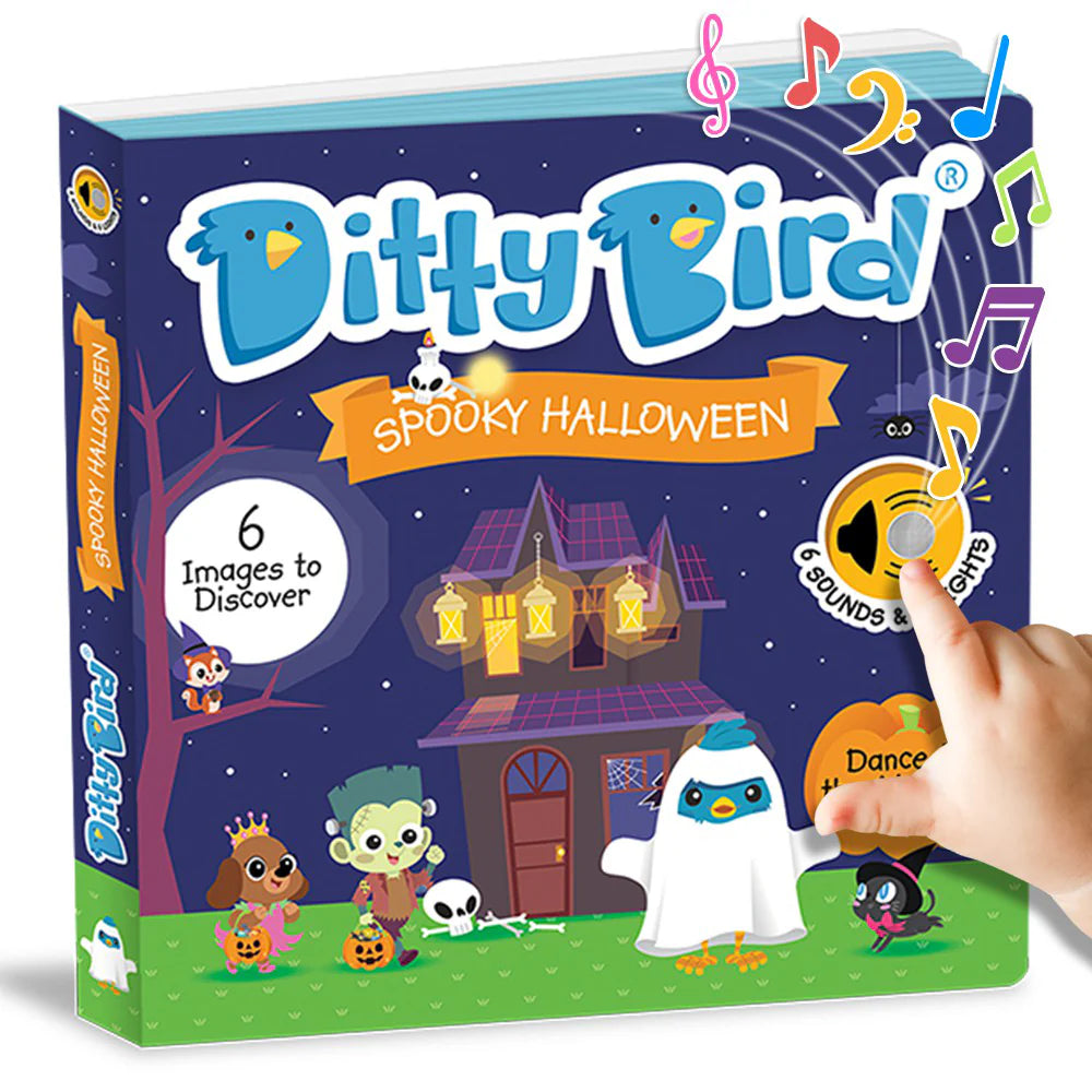 Ditty Bird Spooky Halloween Sound Board Book