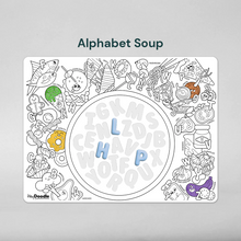 Load image into Gallery viewer, HeyDoodle Sensory Mat - Alphabet Soup
