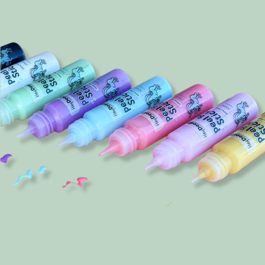 HeyDoodle Peel & Stick Glitter Paint