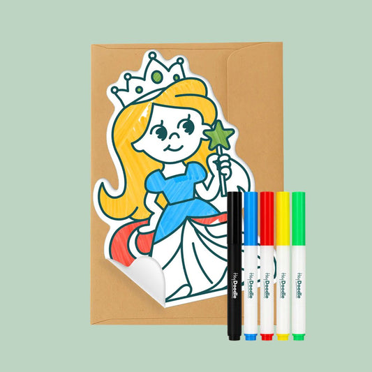 HeyDoodle Forever Greeting Card - Princess Penelope