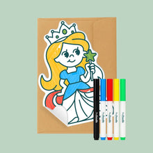 Load image into Gallery viewer, HeyDoodle Forever Greeting Card - Princess Penelope
