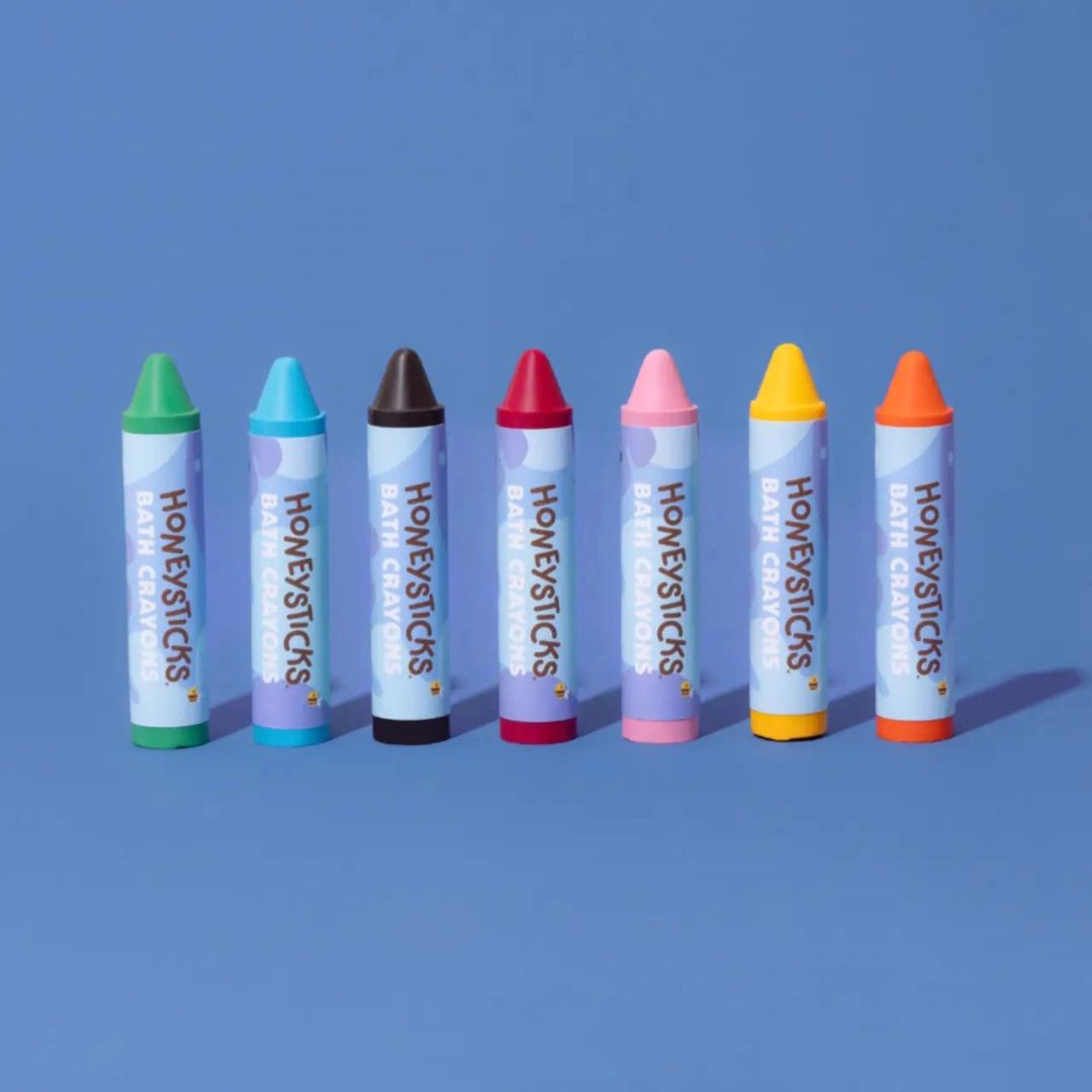 Honeysticks 7pc Bath Crayons Super Jumbos