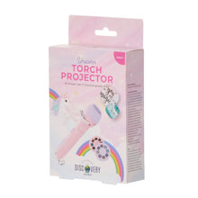 Load image into Gallery viewer, Unicorn torch projector packaging on a white background
