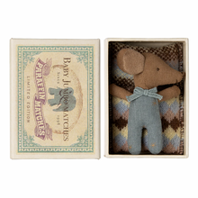 Load image into Gallery viewer, Maileg Sleepy-Wakey Baby Mouse in Matchbox 2024 (Assorted) *** PRE-ORDER May ***
