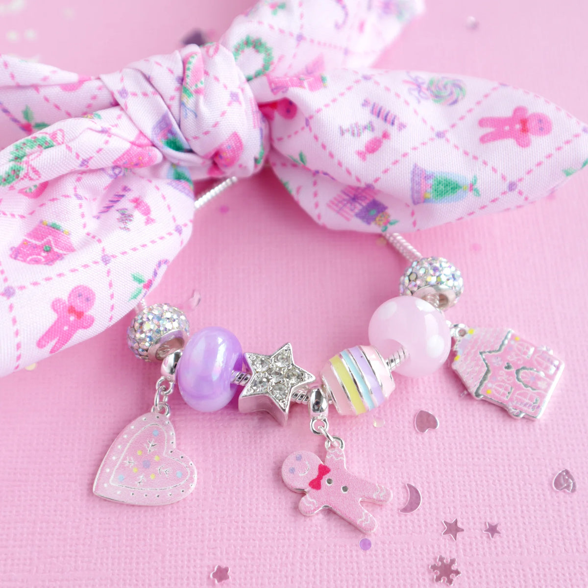 Lauren Hinkley Sweet Gingerbread Charm Bracelet
