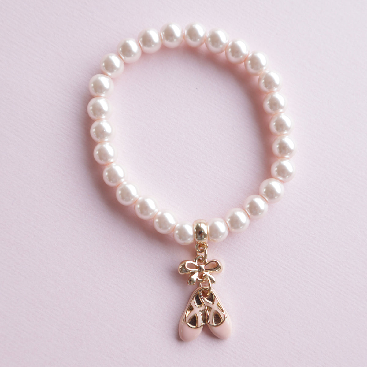 Lauren Hinkley Ballet Slippers Pearl Bracelet