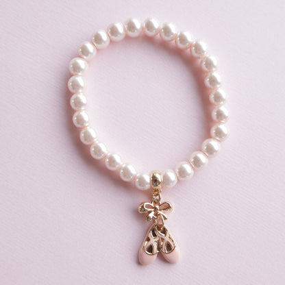 Lauren Hinkley Ballet Slippers Pearl Bracelet