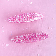 Load image into Gallery viewer, Lauren Hinkley Pink Sparkle Glitter Clips
