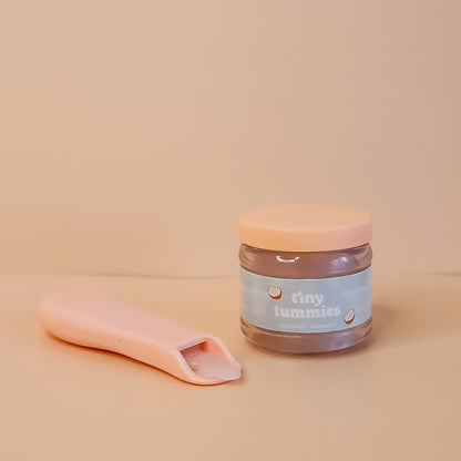 Tiny Harlow Magic Coconut Yoghurt Jar and Spoon ** FINAL SALE **