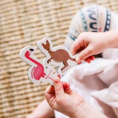 Curious Columbus Magnetic Animals & Letters
