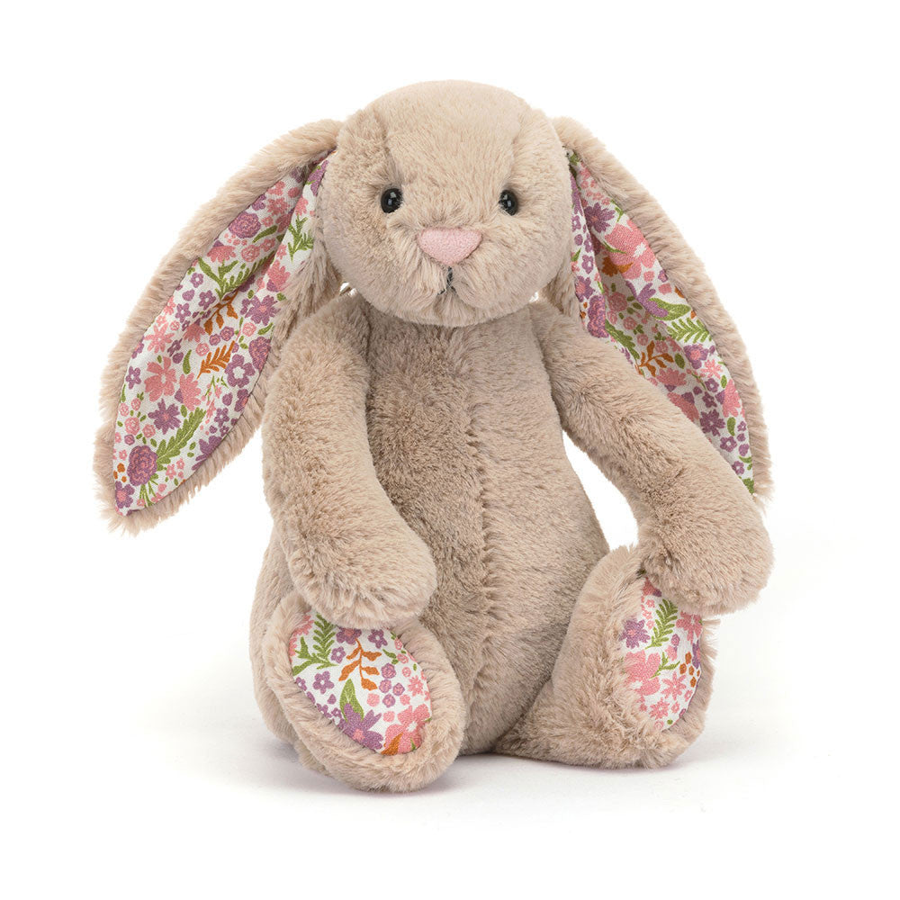 Jellycat Bashful Blossom Beige Bunny 'Petal' Little