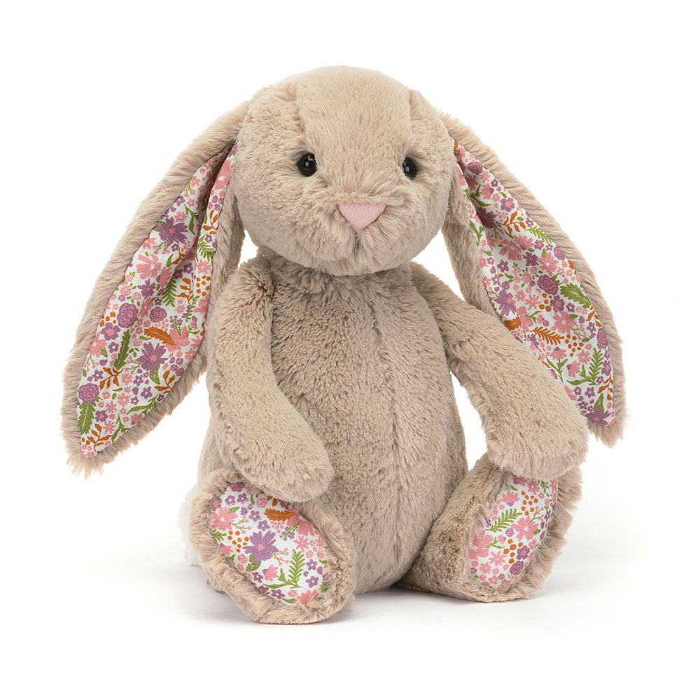 Jellycat Bashful Blossom Beige Bunny 'Petal' Original