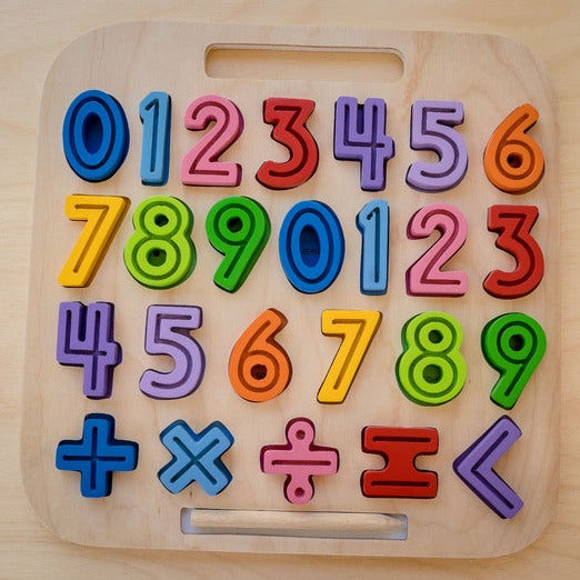 Kiddie Connect Handcarry 123 Number Trace Puzzle