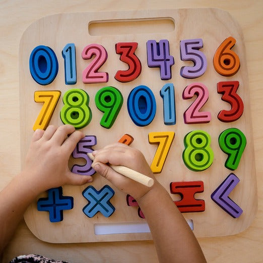 Kiddie Connect Handcarry 123 Number Trace Puzzle