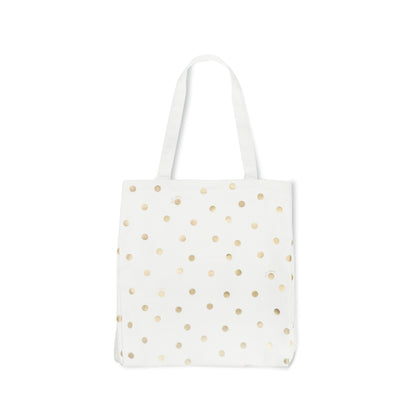 Kate Spade New York Gold Dots Canvas Book Tote Bag ** FINAL SALE **