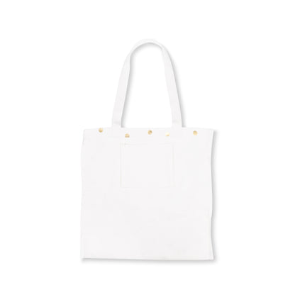 Kate Spade New York Gold Dots Canvas Book Tote Bag ** FINAL SALE **