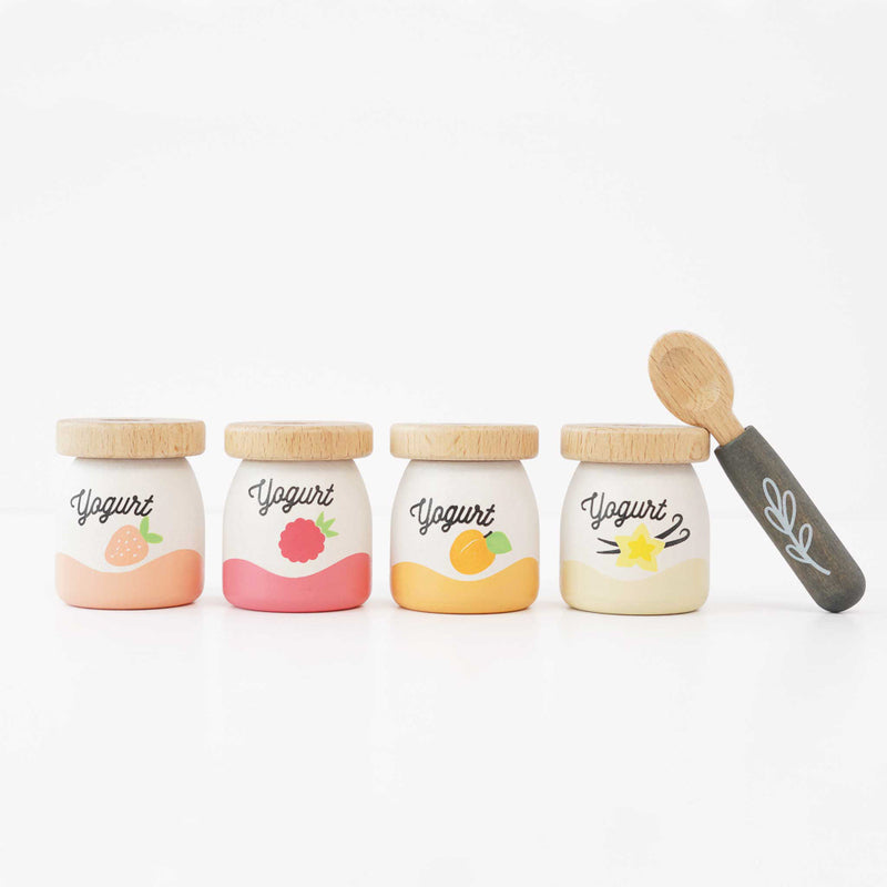 Le Toy Van 5pc Yoghurt Play Food Pack ** IMPerfect **