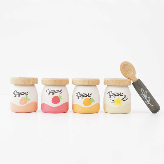 Le Toy Van 5pc Yoghurt Play Food Pack ** IMPerfect **