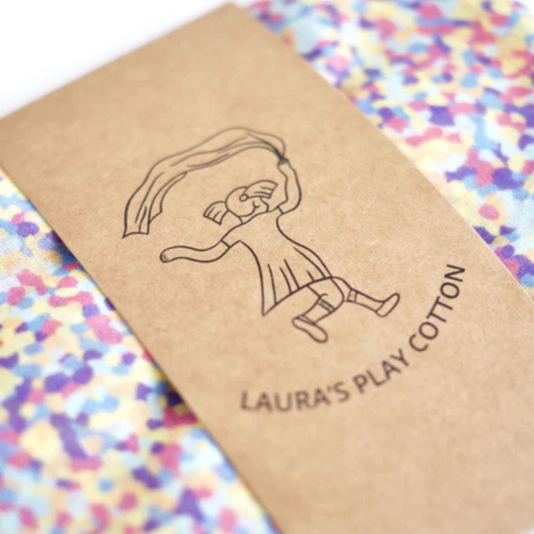 Laura’s Play Cotton 90cm Confetti Pastel