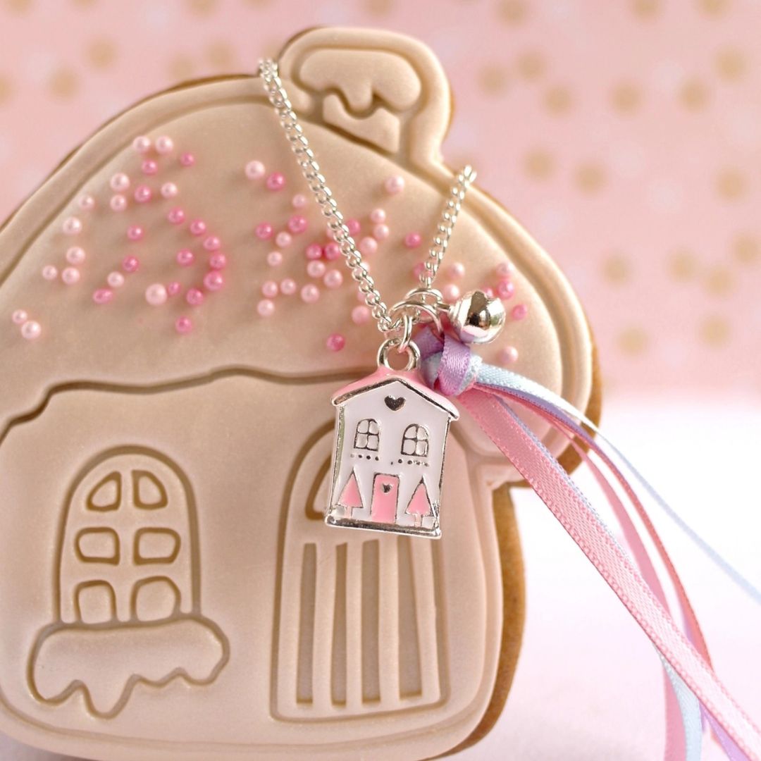 Lauren Hinkley Gingerbread House Necklace