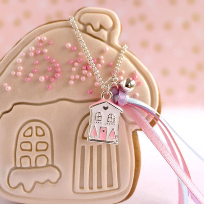 Lauren Hinkley Gingerbread House Necklace
