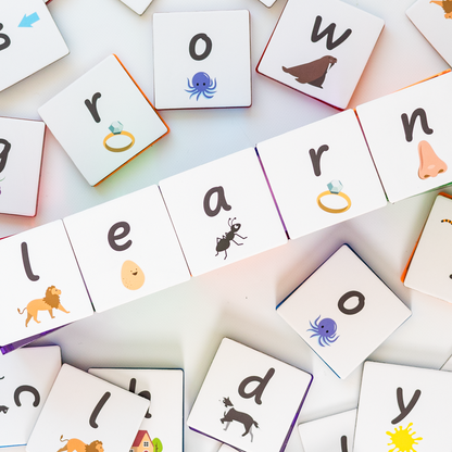 TileTek 40pc Tile Topper - Alphabet LOWER Case Pack