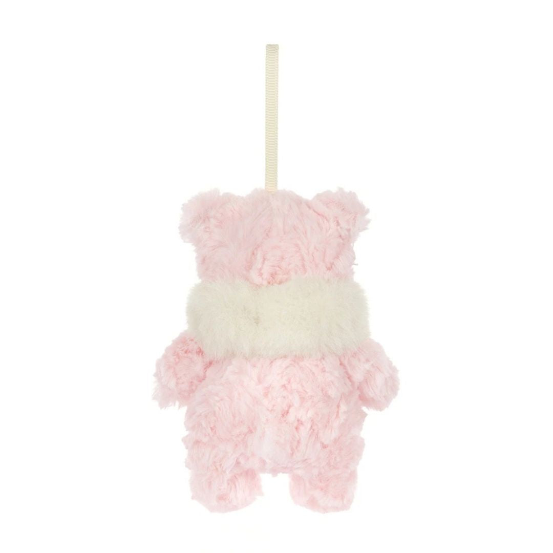 Jellycat Leola Bear Winter Warmer Decoration