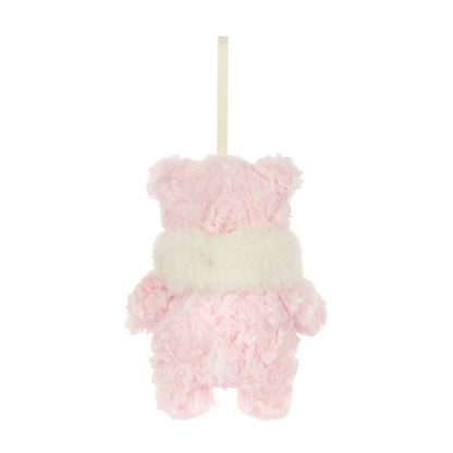 Jellycat Leola Bear Winter Warmer Decoration