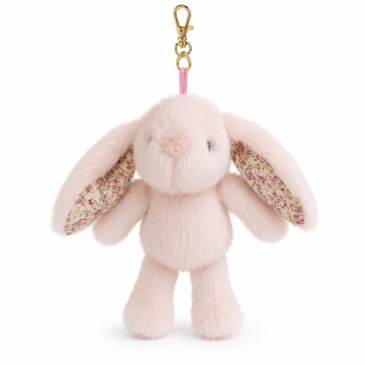 Lily & George Littlefoot Pink & Floral Bag Charm