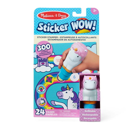 Melissa & Doug Sticker WOW! Activity Pad Set - Unicorn ** FINAL SALE **