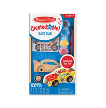 Load image into Gallery viewer, Melissa &amp; Doug Created by Me! Wooden Race Car
