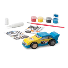 Load image into Gallery viewer, Melissa &amp; Doug Created by Me! Wooden Race Car
