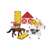 Load image into Gallery viewer, Magna Tiles 25pc Farm Animals Set
