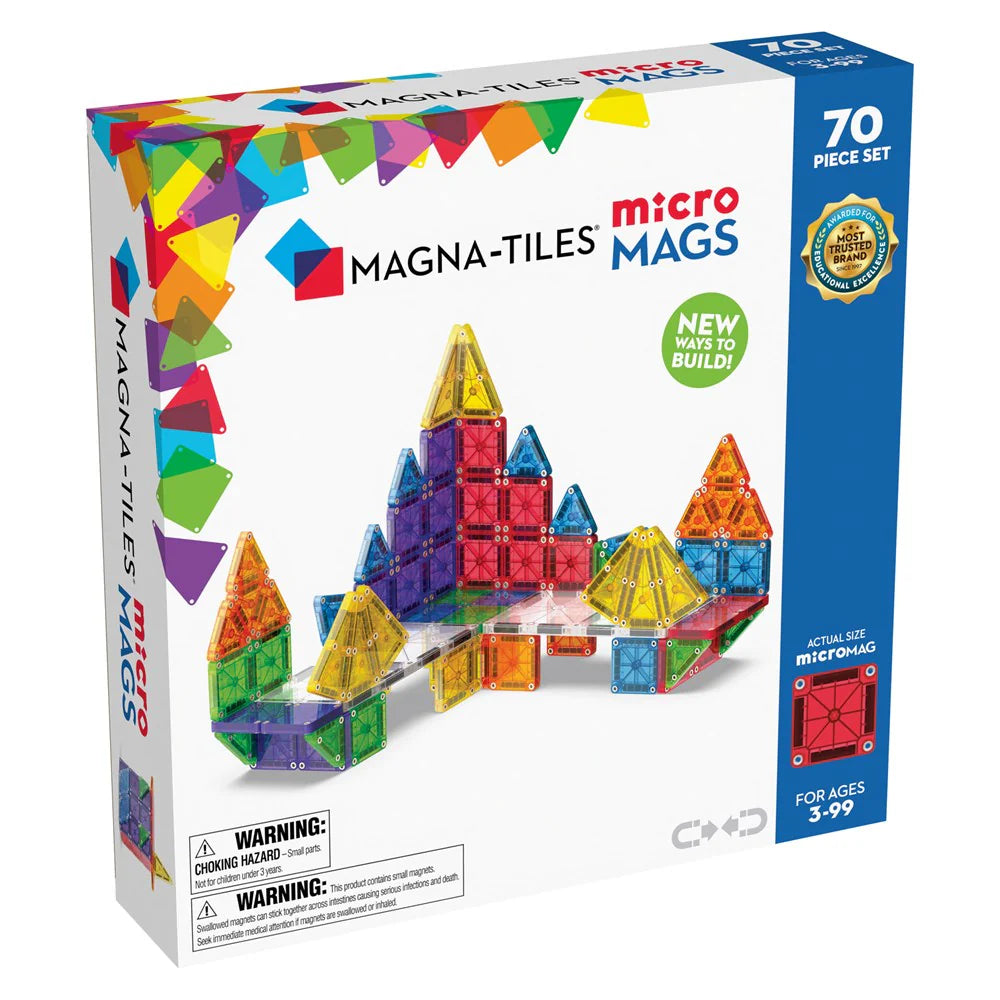 Magna Tiles 70pc MicroMAGS Set