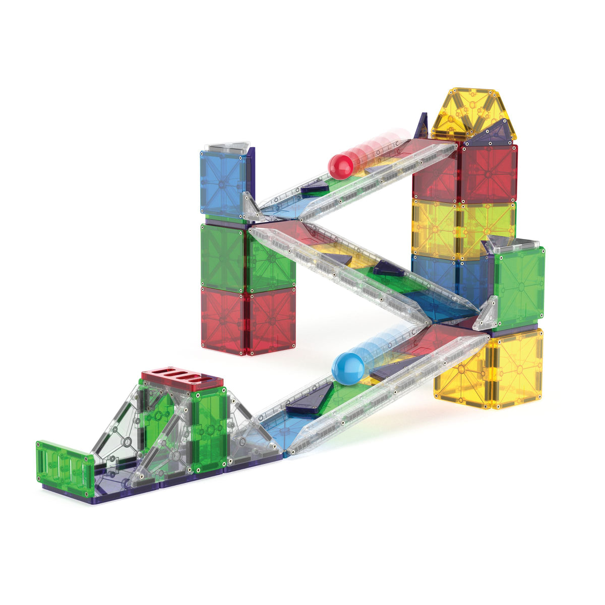 Magna Tiles 90pc Rail Racers Deluxe